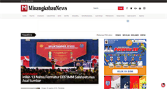 Desktop Screenshot of minangkabaunews.com